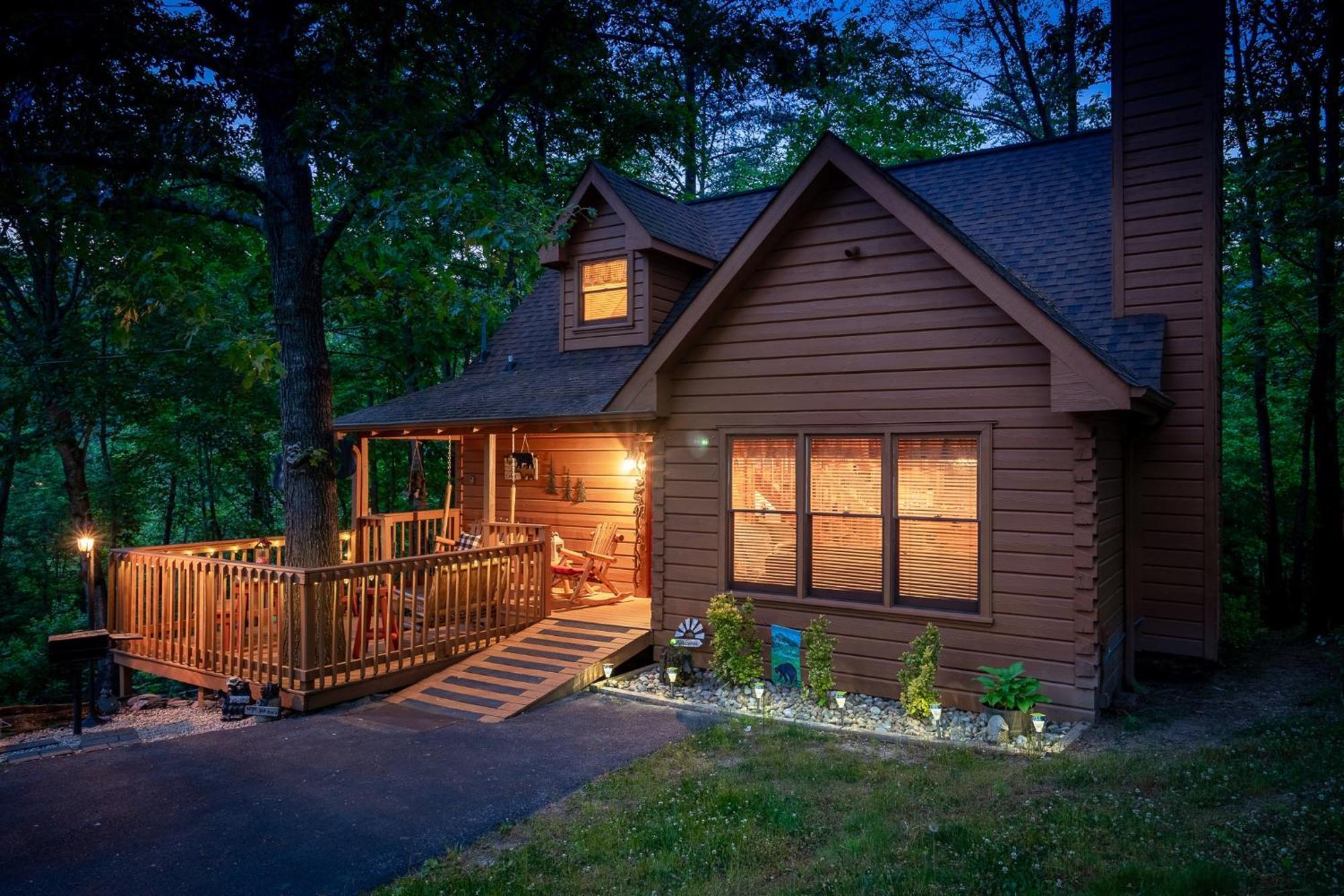 Cozy, Ada Accessible, Family Cabin With Hot Tub Sevierville Luaran gambar